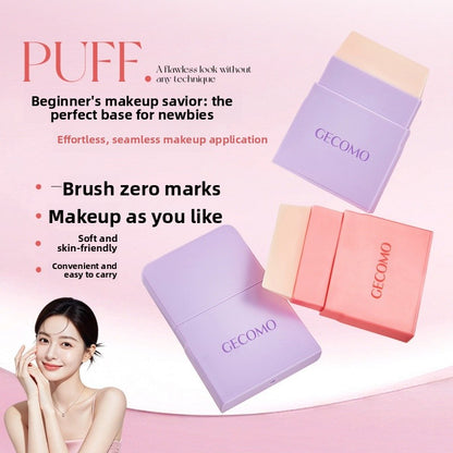Purple Silica Gel Foundation Brush, 1 Piece Makeup Tool For Smooth And Even Application