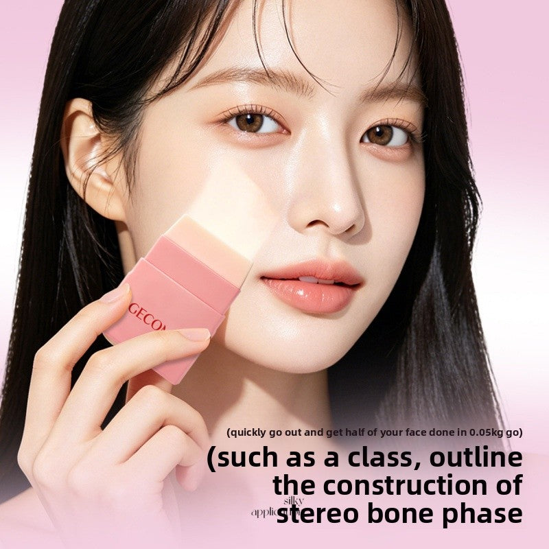 Purple Silica Gel Foundation Brush, 1 Piece Makeup Tool For Smooth And Even Application