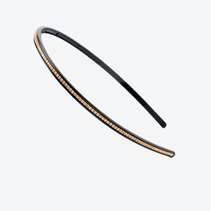 Geometric Simple Style Hair Band For Women In White, Made Of Plastic, Perfect For Summer