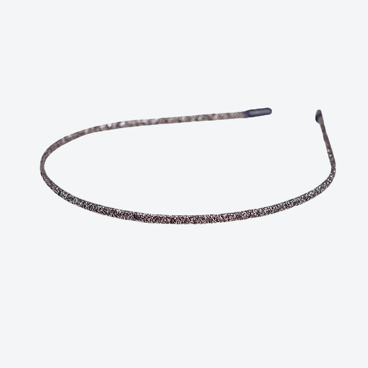 Geometric Simple Style Hair Band For Women In Gold, Cloth Material, Perfect For Summer