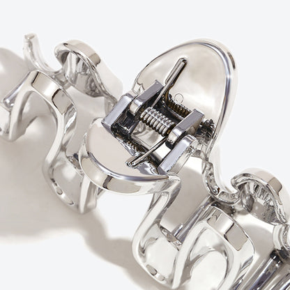 S Shape Hair Claws For Women In , Silver Hairpin Accessory