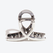 Imitation Metal Silver Small Cross Claw Clip Shark Clip