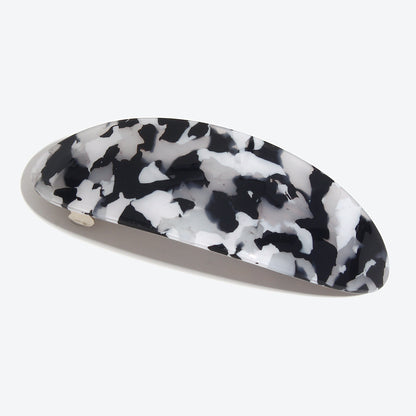Geometric Commute Hairpin For Women In Caramel, Made With Acetic Acid Sheets, Perfect For Winter