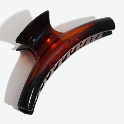 Simple Style Hair Claws For Women In Dyed Black, Perfect Hairpin Accessory For Winter