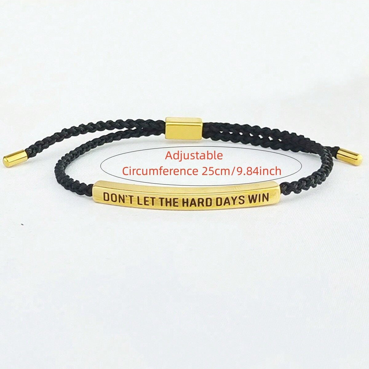Unisex Letter Pattern Braid Wristband Bracelet In Silver Titanium Steel For Business