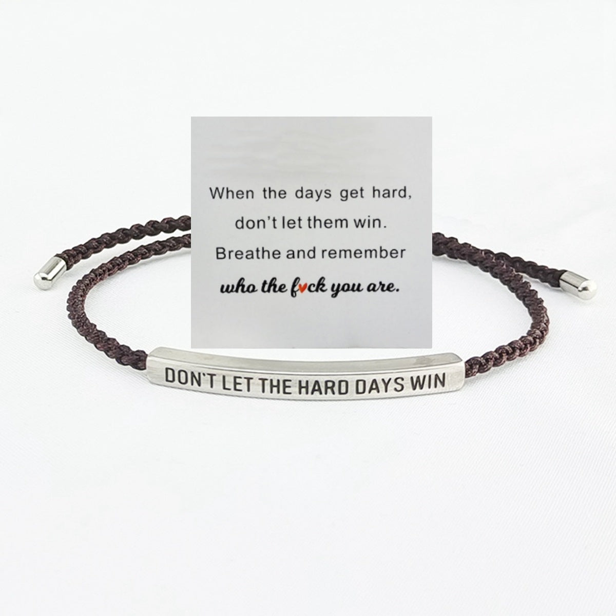 Unisex Letter Pattern Braid Wristband Bracelet In Silver Titanium Steel For Business