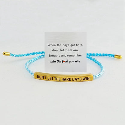 Unisex Letter Pattern Braid Wristband Bracelet In Silver Titanium Steel For Business