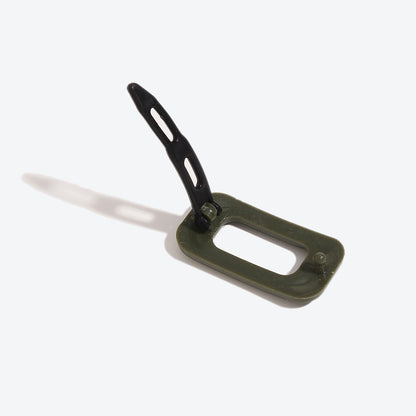 Simple Style Square Hairpin For Women In Dyed Black, Perfect For Autumn Hair Accessories