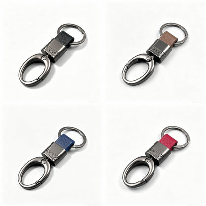 Christmas Key Chains In Dyed Black Featuring Durable Zinc Alloy Material