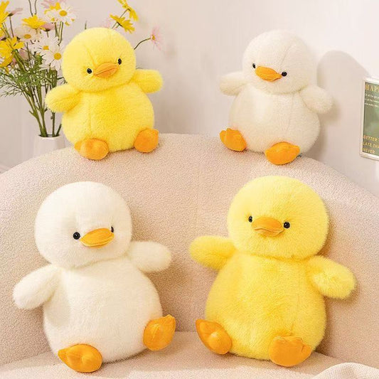 Cute Yellow Plush Duck Stuffed Animal Toy For Children Unisex, Soft And Adorable Plush Doll