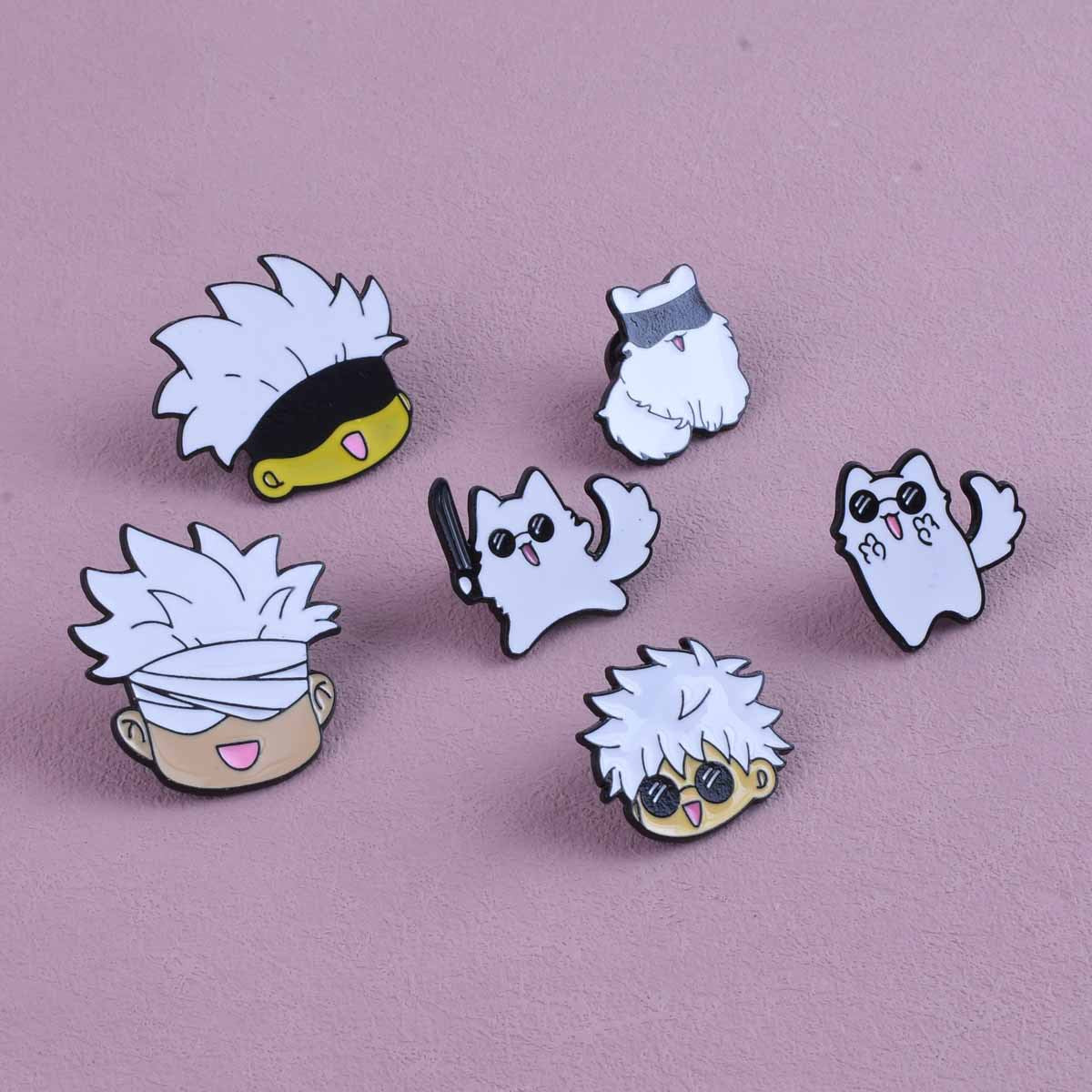 Cartoon Character Pin Made Of Zinc Alloy Featuring Electroplated Craftsmanship