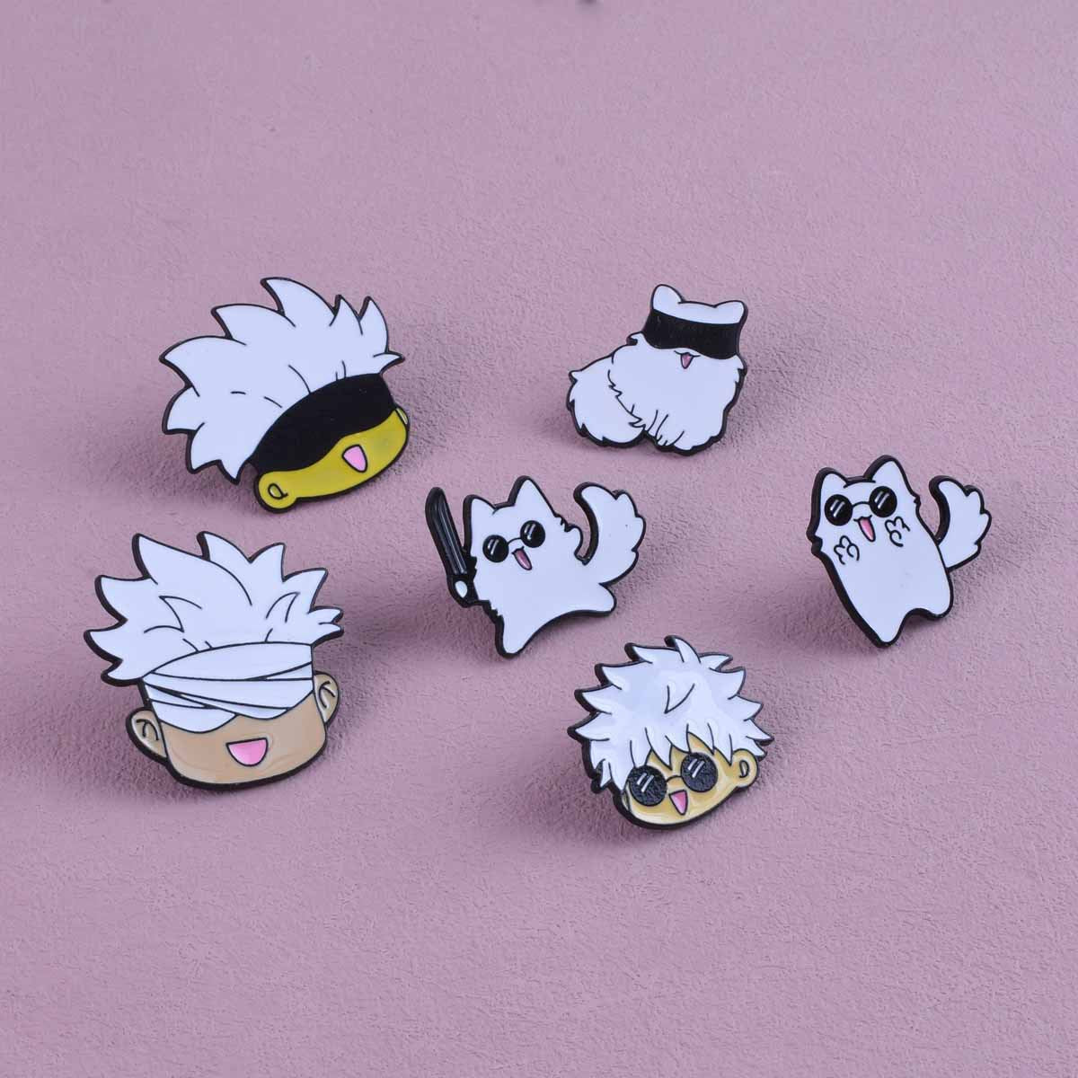 Cartoon Character Pin Made Of Zinc Alloy Featuring Electroplated Craftsmanship