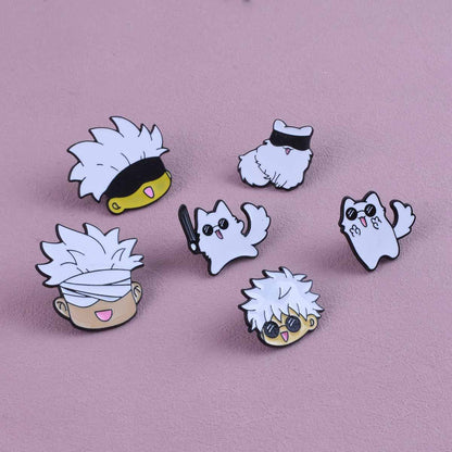 Cartoon Character Pin Made Of Zinc Alloy Featuring Electroplated Craftsmanship