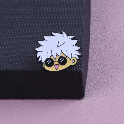 Cartoon Character Pin Made Of Zinc Alloy Featuring Electroplated Craftsmanship