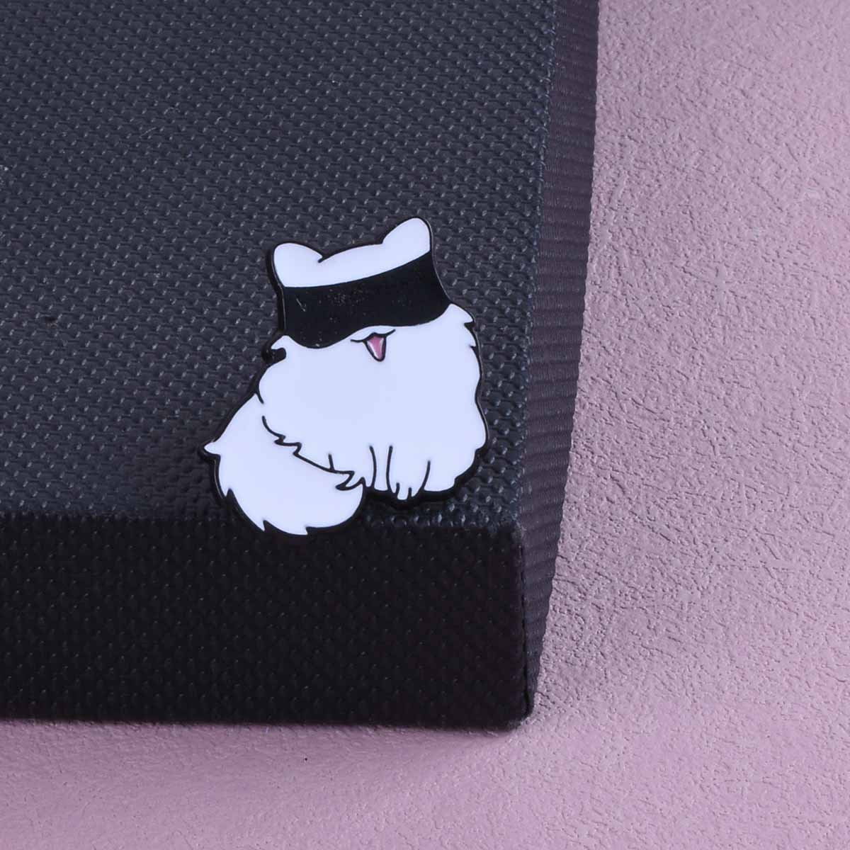 Cartoon Character Pin Made Of Zinc Alloy Featuring Electroplated Craftsmanship