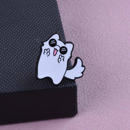 Cartoon Character Pin Made Of Zinc Alloy Featuring Electroplated Craftsmanship