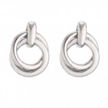 Geometric Simple Style Unisex Earrings In Zinc Alloy With Electroplated Finish And 304 Stainless Steel Ear Pins