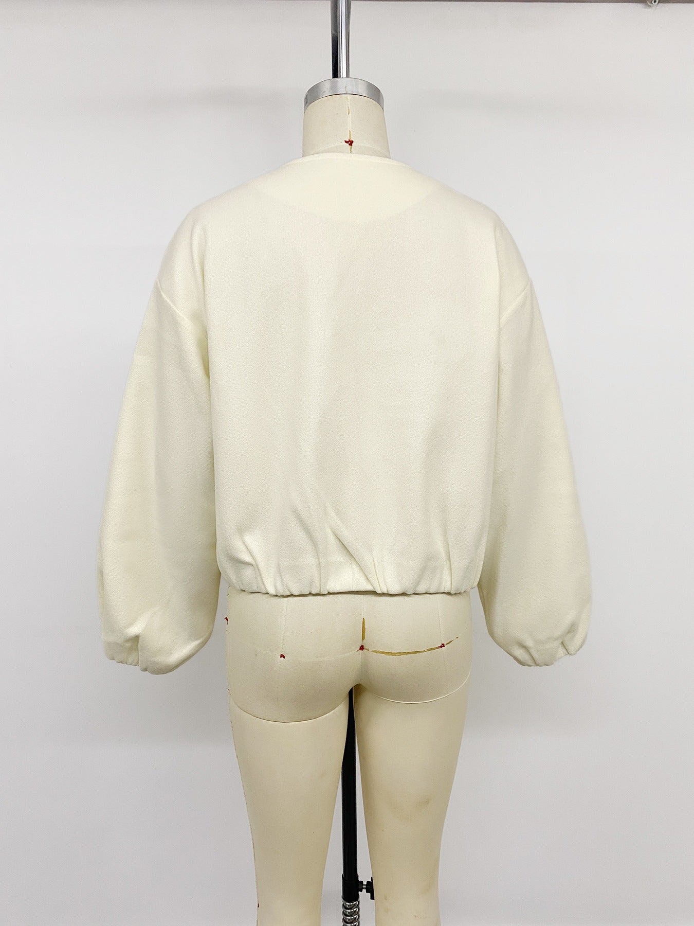 Casual Solid Color Polyester Coat With Zipper Placket, Stylish Casual Jacket For Everyday Wear