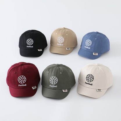 Children's Unisex Commute Baseball Cap In Green Featuring Jacquard Craft With Cotton Polyester Fabric