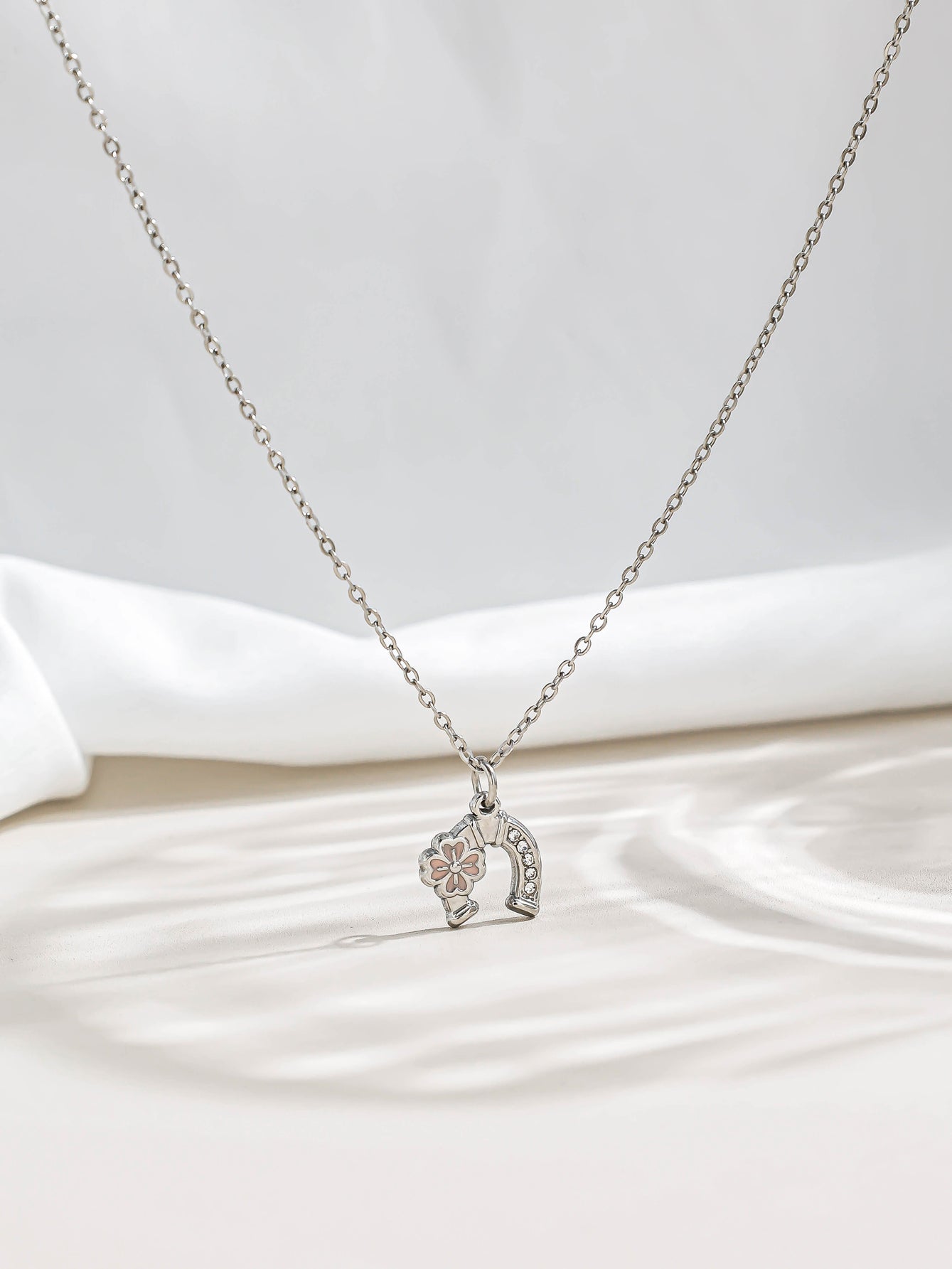 Three-dimensional Starfish Necklace For Women With 18K Real Gold Plated 304 Stainless Steel And PVD Coated Cable Chain