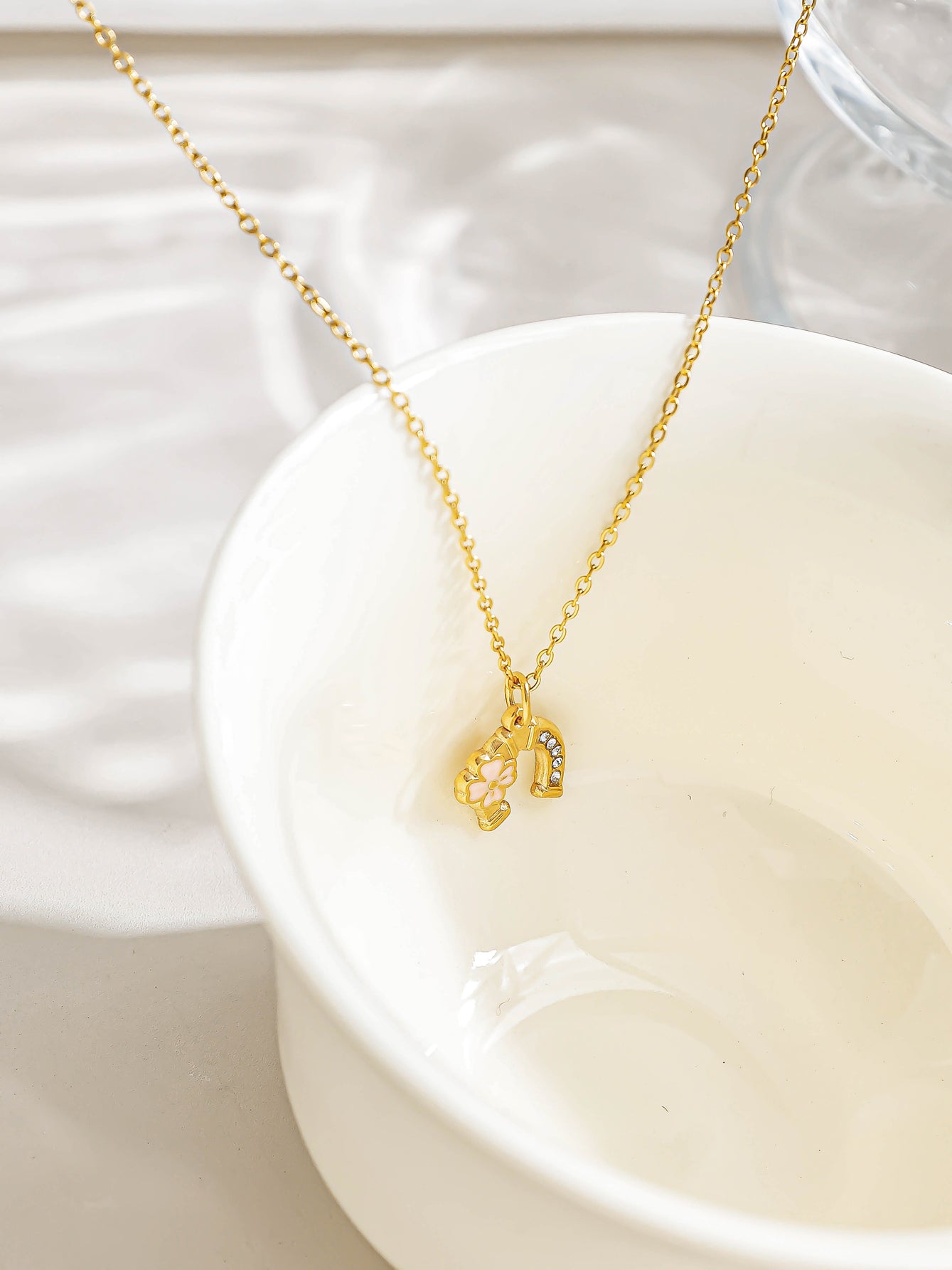Three-dimensional Starfish Necklace For Women With 18K Real Gold Plated 304 Stainless Steel And PVD Coated Cable Chain