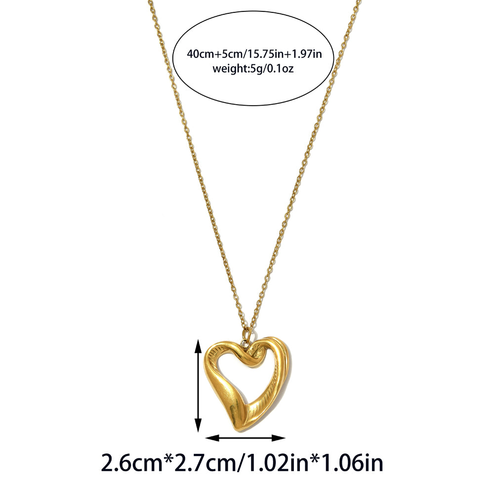 Three-dimensional Starfish Necklace For Women With 18K Real Gold Plated 304 Stainless Steel And PVD Coated Cable Chain