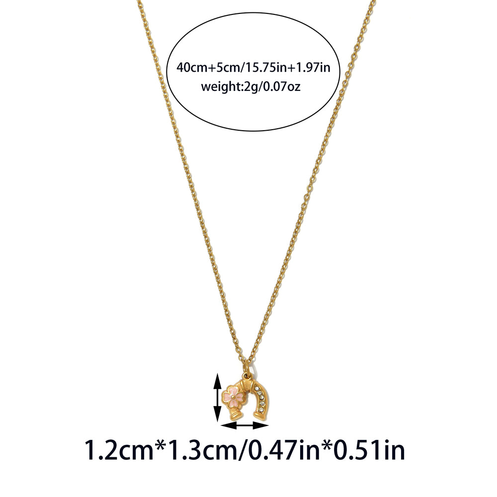 Three-dimensional Starfish Necklace For Women With 18K Real Gold Plated 304 Stainless Steel And PVD Coated Cable Chain
