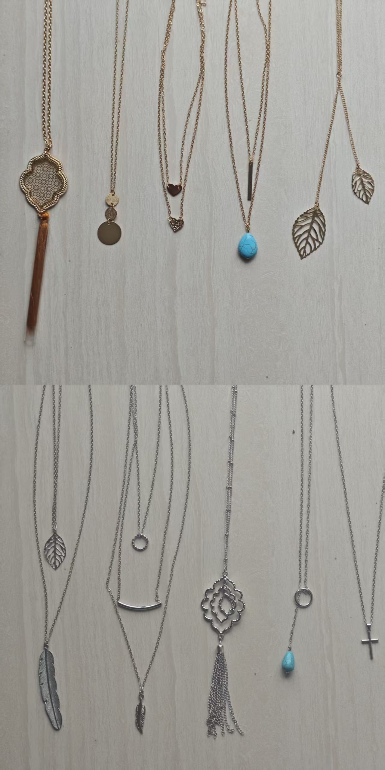 Tassel Necklace With Zinc Alloy Chain And Alloy Pendant In Ethnic Style For Unisex