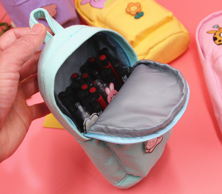 Canvas Pencil Case Featuring Durable Material For Everyday Use