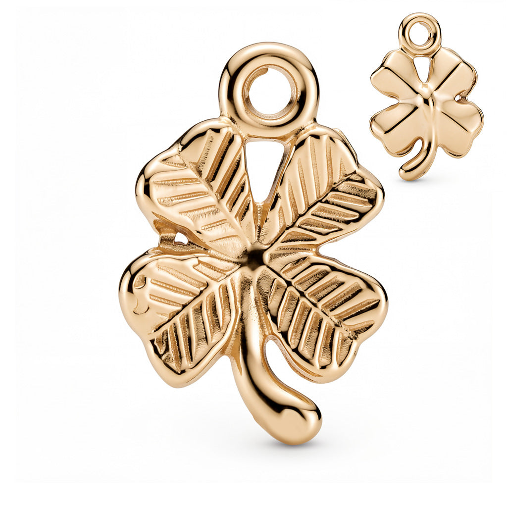 Lucky Heart Alloy Pendant Featuring Electroplated Craftsmanship In Retro Style Jewelry Accessories