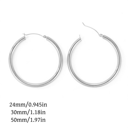 Irregular Novelty Earrings For Unisex, Crafted From 316 Stainless Steel With Surgical Steel And Electroplated 18K Real Gold Plating