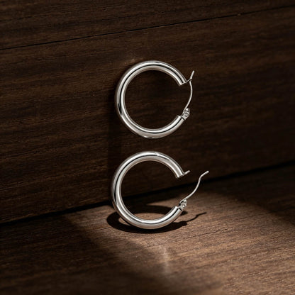 Irregular Novelty Earrings For Unisex, Crafted From 316 Stainless Steel With Surgical Steel And Electroplated 18K Real Gold Plating