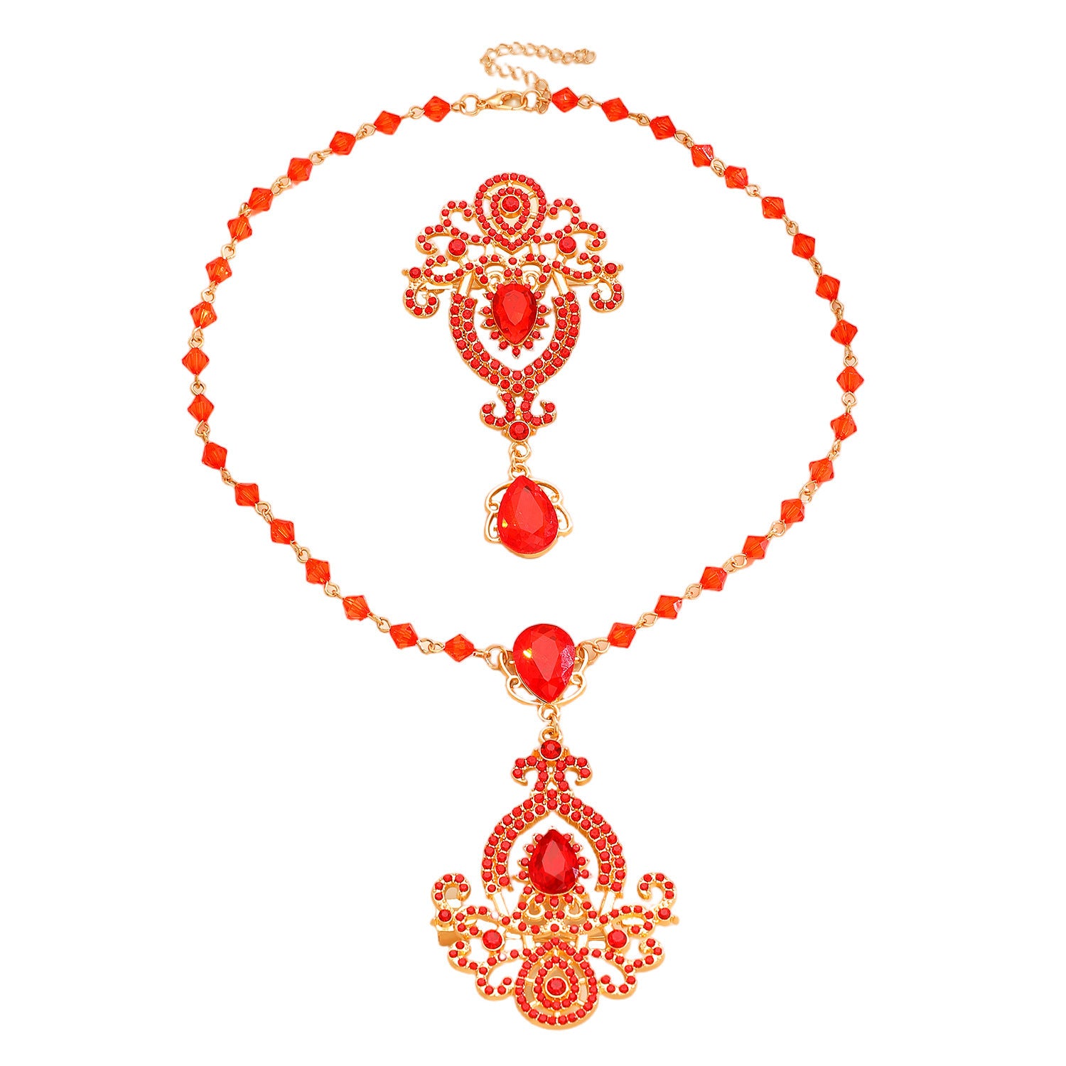 Water Droplets Pin In Zinc Alloy With Crystal Inlay Featuring Diamond Craftsmanship