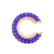 15 Kc Gold, Outer Diameter 1.6, Sapphire Blue