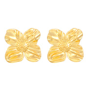 01kc Gold Four-petal Flower 3682