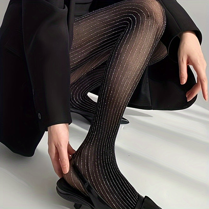 Stretchy Nylon Braid Pantyhose, Comfortable And Durable Hosiery For Everyday Wear