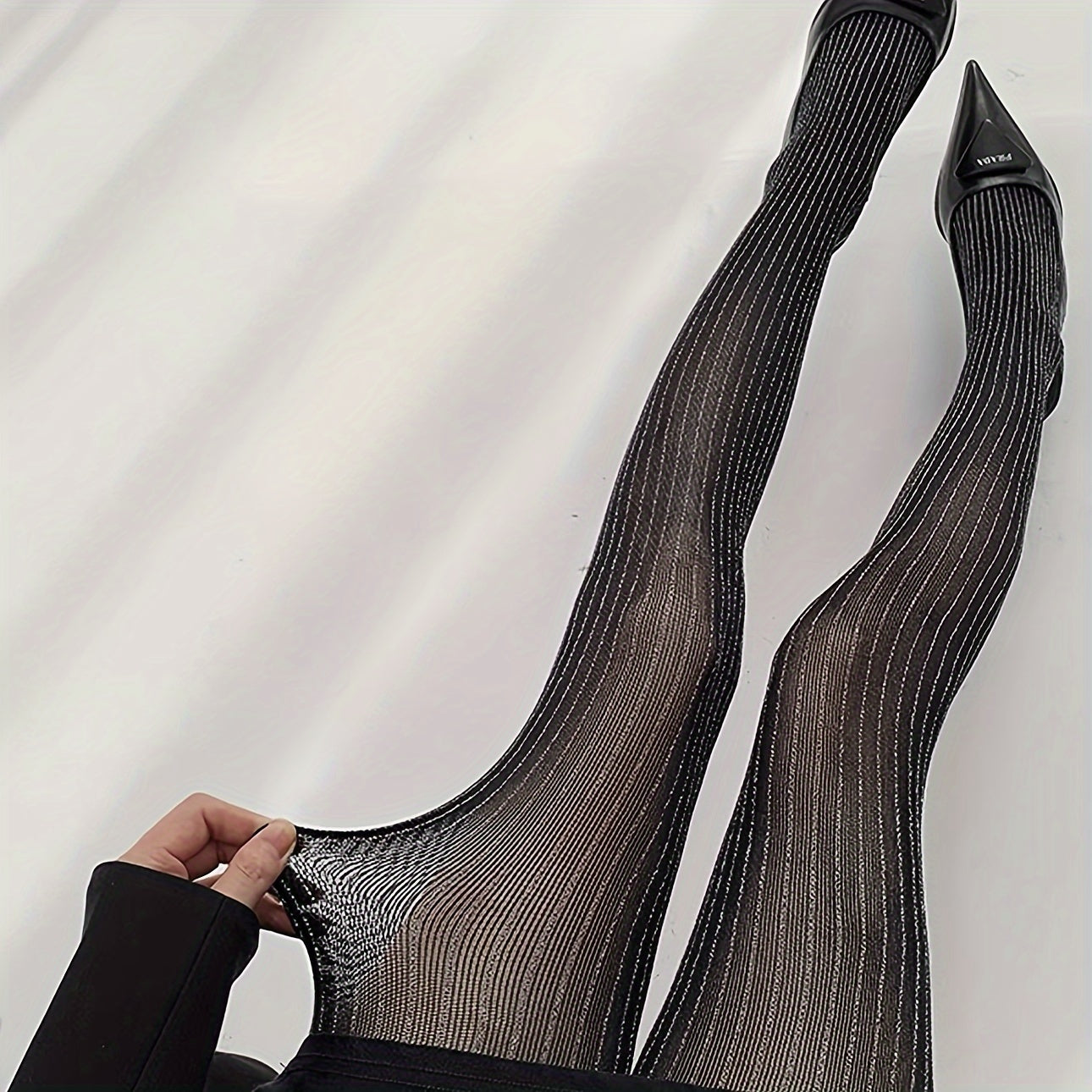 Stretchy Nylon Braid Pantyhose, Comfortable And Durable Hosiery For Everyday Wear