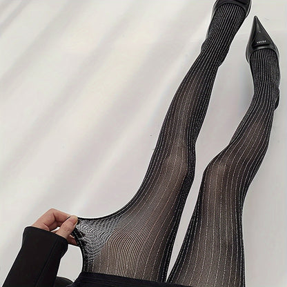 Stretchy Nylon Braid Pantyhose, Comfortable And Durable Hosiery For Everyday Wear