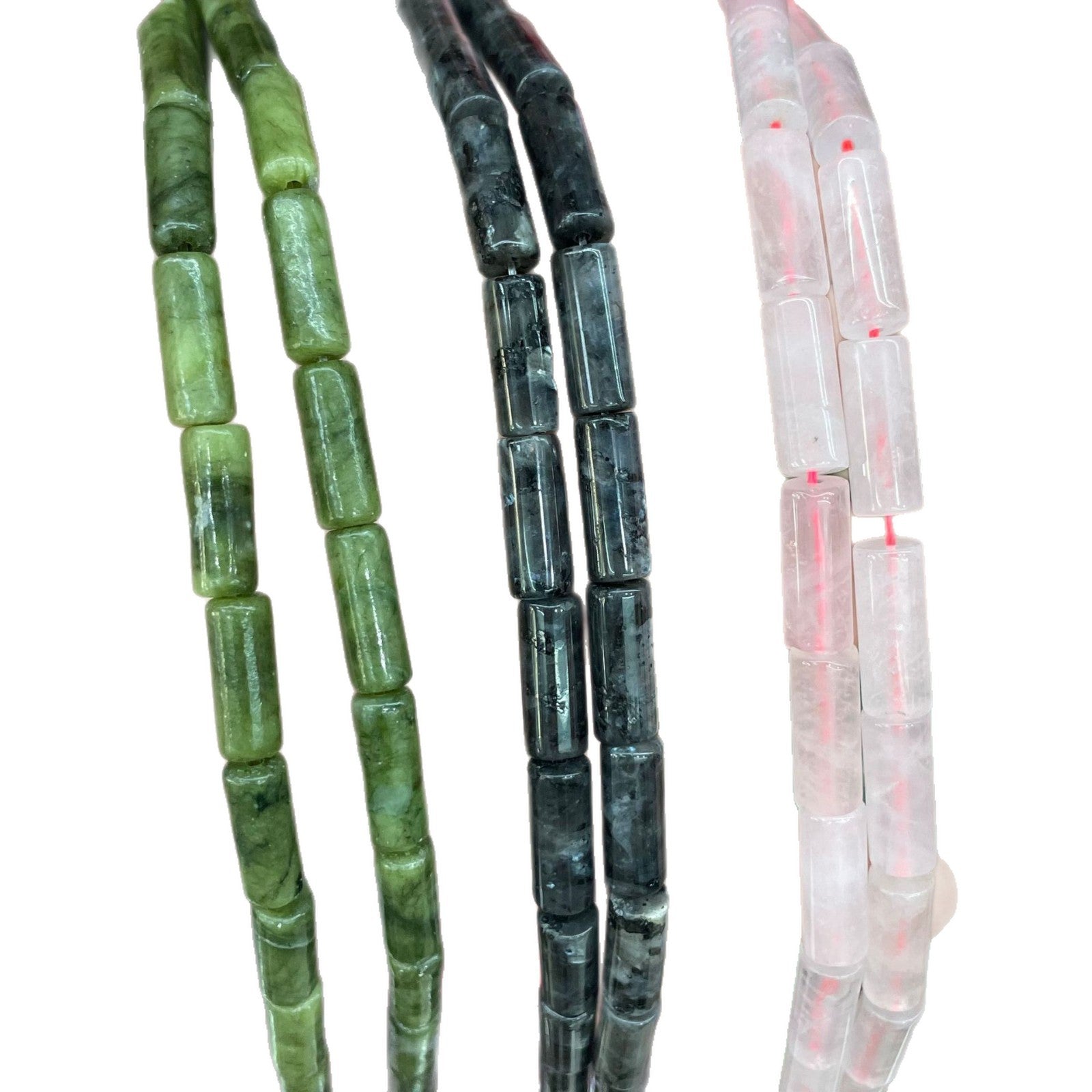 Natural Rose Quartz And Tiger Eye Beads, Polished 6 Mm Diameter Natural Stone For Jewelry Making In Natural Pink