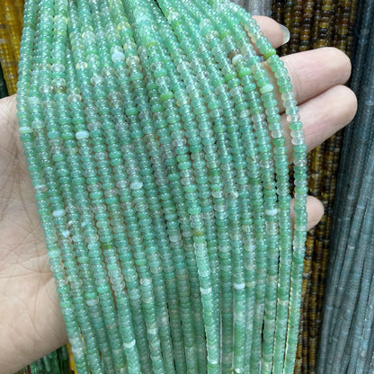 Polished Natural Agate Beads For Jewelry Making, Diameter 4mm, Available In Yellow
