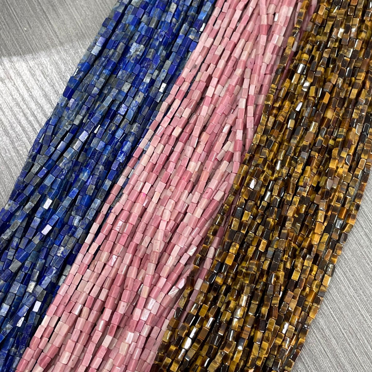 Polished Natural Lapis Lazuli Beads With Tiger Eye Inlay, 4mm Diameter, Hole Size 2~2.9mm For Jewelry Making
