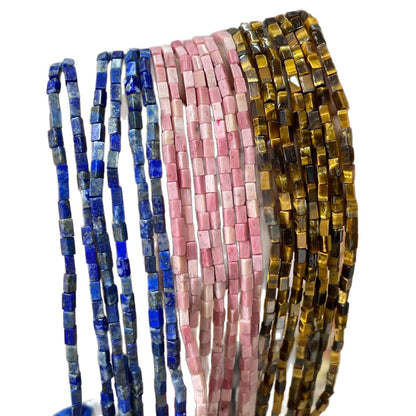 Polished Natural Lapis Lazuli Beads With Tiger Eye Inlay, 4mm Diameter, Hole Size 2~2.9mm For Jewelry Making