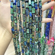 Faceted Azurite