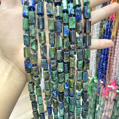 Handmade Natural Stone Beads For Jewelry Making, Diameter 8mm, Baroque Style