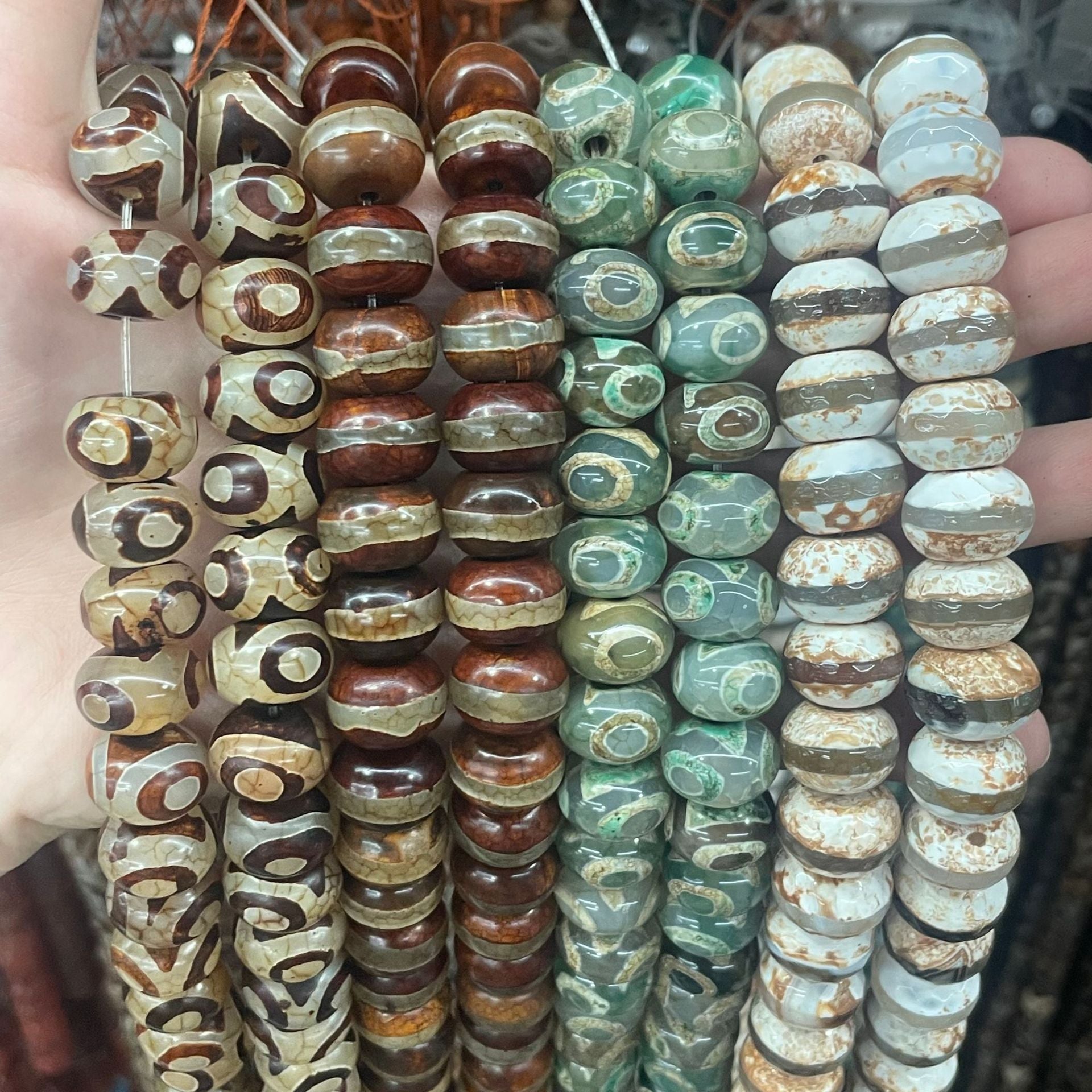 Polished Agate Dragon Beads For Jewelry Making, Diameter 9mm, Natural Material