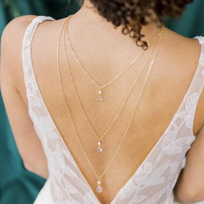 925 Sterling Silver Body Chain For Women With White Crystal Inlay, Silver Crystal Body Jewelry Perfect For Banquet