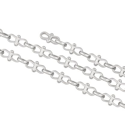 Butterfly Chain Necklace In 304 Stainless Steel With 0.03µm Coating Thickness, Handmade Chain For Adults