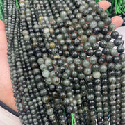 Dark Green Rutilated Quartz