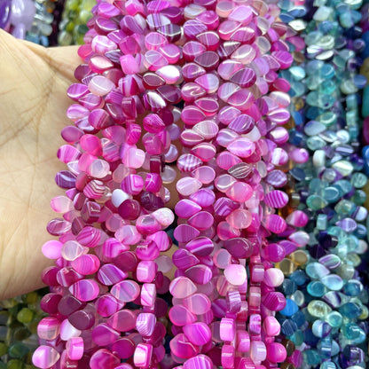 Natural Green Agate Totem Beads With 5mm Diameter, Featuring Precise Cutting Craft For Jewelry Making