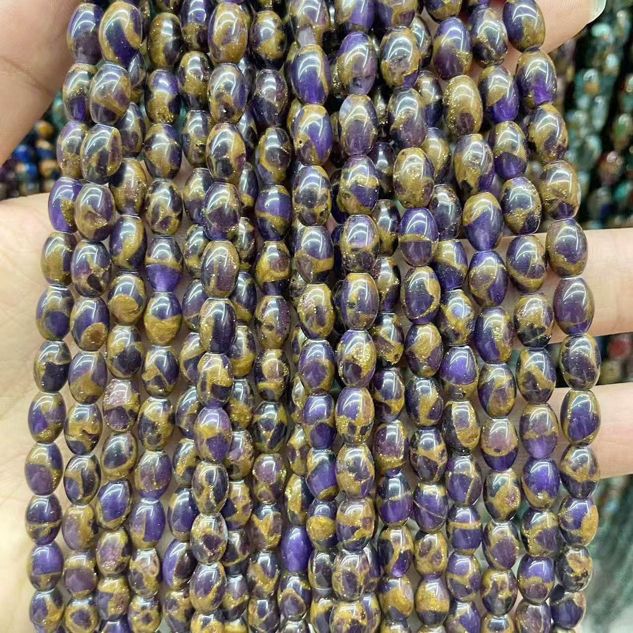 Crystal Beads For Jewelry Making, Diameter 6 Mm, Cloisonne Craft, Baroque Style, Available In Colour